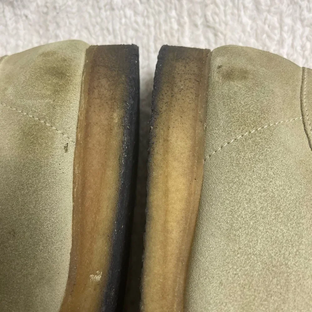 Clarks Originals Chukka Men's Casual Suede Khaki Shoes SZ11